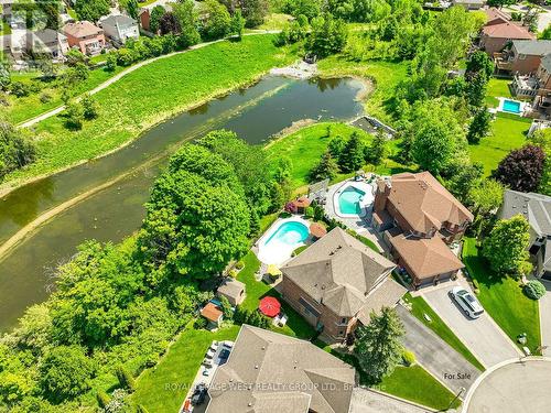 7 Vantagebrook Court, Caledon, ON - Outdoor With In Ground Pool With Backyard