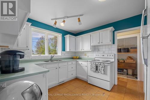 305 Massassauga Road, Prince Edward County, ON - Indoor Photo Showing Kitchen With Double Sink