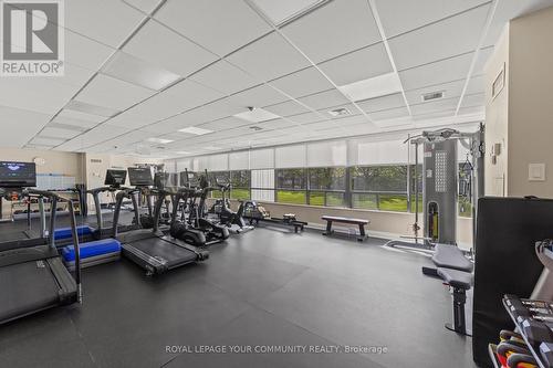 503 - 7420 Bathurst Street, Vaughan, ON - Indoor Photo Showing Gym Room