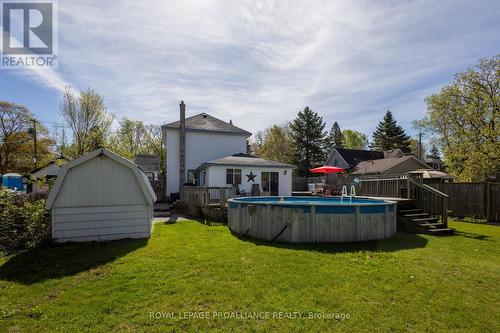 36 Ontario Street, Prince Edward County, ON - Outdoor With Above Ground Pool With Backyard With Exterior
