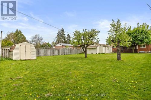 327 Spruce Street, London, ON - Outdoor With Backyard