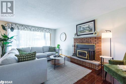 13246 Loyalist Parkway, Picton, ON - Indoor Photo Showing Living Room With Fireplace