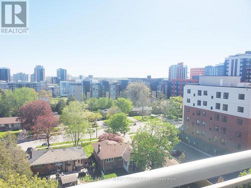 818 - 280 Lester Street, Waterloo, ON - Outdoor With View