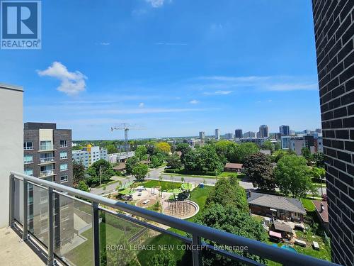 818 - 280 Lester Street, Waterloo, ON - Outdoor With Balcony With View