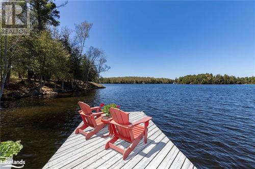 29 Wakana Trail, Seguin, ON - Outdoor With Body Of Water With Deck Patio Veranda With View