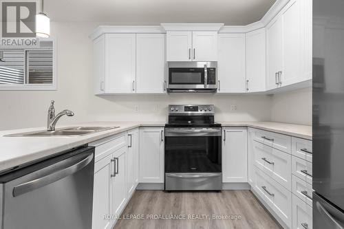 B - 157 Sienna Avenue, Belleville, ON - Indoor Photo Showing Kitchen With Double Sink