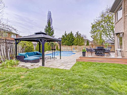 2778 Termini Terr, Mississauga, ON - Outdoor With In Ground Pool With Deck Patio Veranda With Backyard