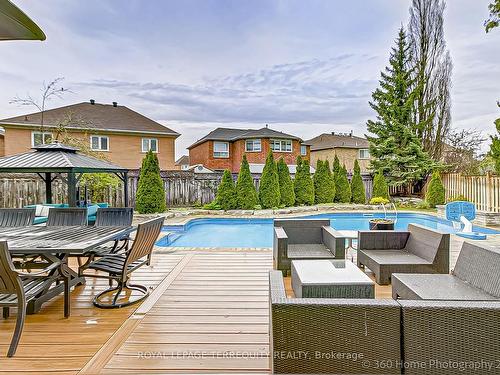 2778 Termini Terr, Mississauga, ON - Outdoor With In Ground Pool With Deck Patio Veranda