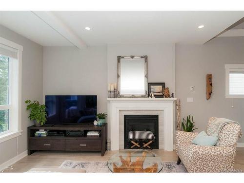 3612 Honeycrisp Ave, Langford, BC - Indoor Photo Showing Living Room With Fireplace