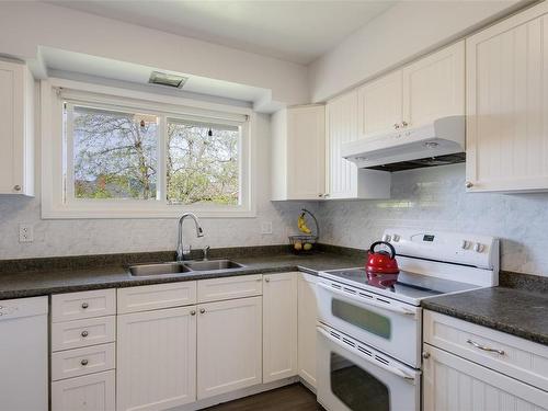 761 Trunk Rd, Duncan, BC - Indoor Photo Showing Kitchen With Double Sink