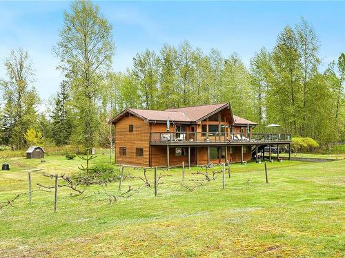 3494 Macaulay Rd, Black Creek, BC - Outdoor With Deck Patio Veranda