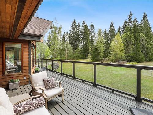 3494 Macaulay Rd, Black Creek, BC - Outdoor With Deck Patio Veranda With Exterior