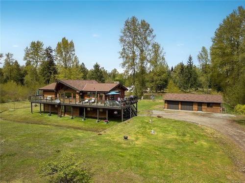 3494 Macaulay Rd, Black Creek, BC - Outdoor With Deck Patio Veranda