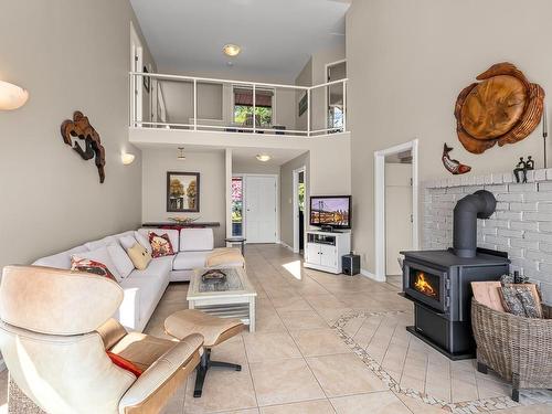 2327 Comox Ave, Comox, BC - Indoor Photo Showing Living Room With Fireplace