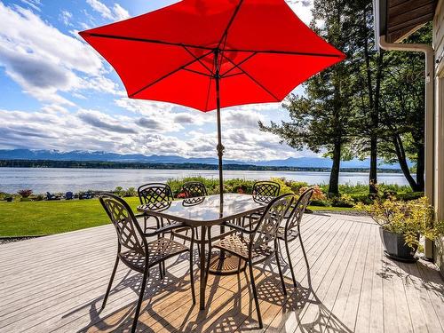 2327 Comox Ave, Comox, BC - Outdoor With Body Of Water With Deck Patio Veranda With View