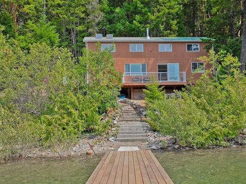 3400 Horne Lake Caves Rd, Qualicum Beach, BC - Outdoor With Body Of Water With Deck Patio Veranda