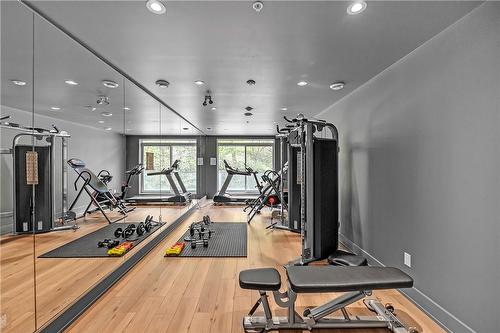 479 Charlton Avenue E|Unit #404, Hamilton, ON - Indoor Photo Showing Gym Room