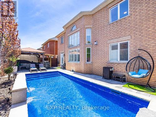 120 Josephine Road, Vaughan, ON - Outdoor With In Ground Pool With Exterior