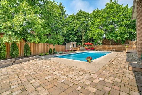 1157 Havendale Boulevard, Burlington, ON - Outdoor With In Ground Pool With Backyard