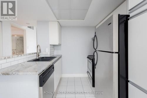 1704 - 5 Concorde Place, Toronto, ON - Indoor Photo Showing Kitchen With Double Sink