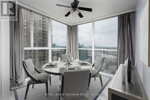 1704 - 5 Concorde Place, Toronto, ON - Indoor Photo Showing Dining Room