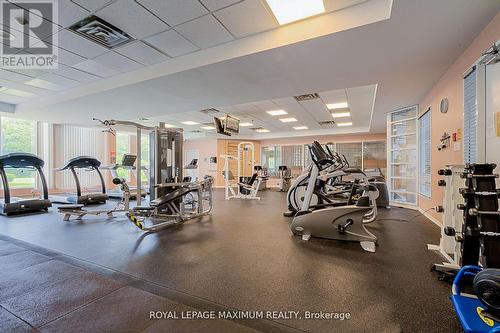 1704 - 5 Concorde Place, Toronto, ON - Indoor Photo Showing Gym Room