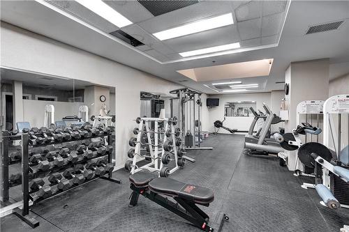 135 James Street S|Unit #408, Hamilton, ON - Indoor Photo Showing Gym Room