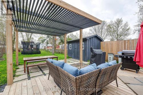 6599 Longwoods Road, Strathroy-Caradoc, ON - Outdoor With Deck Patio Veranda