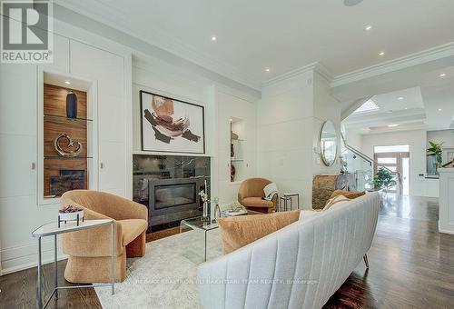 100 Parklea Drive, Toronto, ON - Indoor With Fireplace