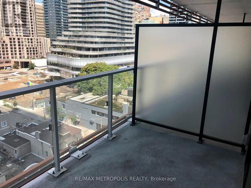 907 - 18 Maitland Terrace, Toronto, ON - Outdoor With Balcony With View