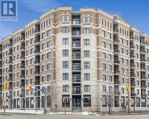 608 - 5917 Main Street, Whitchurch-Stouffville, ON - Outdoor With Balcony With Facade