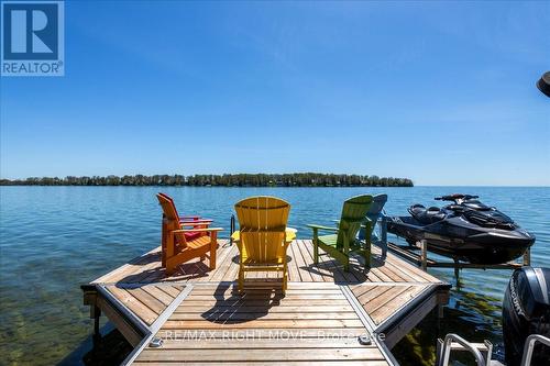 68 Heyden Avenue, Orillia, ON - Outdoor With Body Of Water With Deck Patio Veranda With View