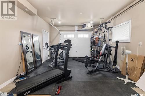 317 Ravine Road, Big Shell, SK - Indoor Photo Showing Gym Room