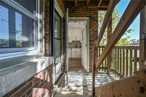 view from stairwell - 1253 Main Street W|Unit #6, Hamilton, ON - Outdoor