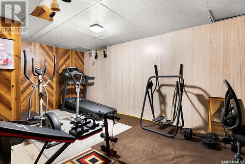 78 Aitken Crescent, Regina, SK - Indoor Photo Showing Gym Room