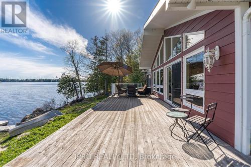 319 Fire Route 4, North Kawartha, ON - Outdoor With Body Of Water With Deck Patio Veranda With Exterior