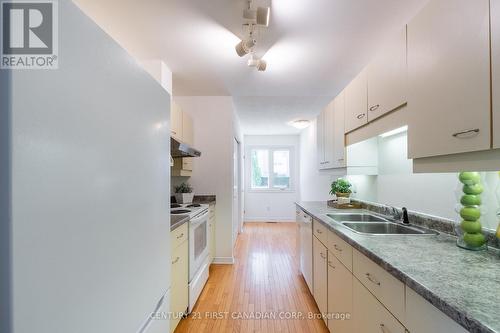 103 - 1500 Richmond Street, London, ON - Indoor Photo Showing Kitchen With Double Sink