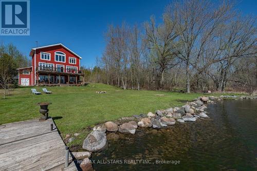 25 Hawkins Road, Otonabee-South Monaghan, ON - Outdoor With Body Of Water With Deck Patio Veranda
