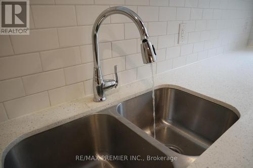 Bsmt - 79 Wellington Street E, Barrie, ON - Indoor Photo Showing Kitchen With Double Sink