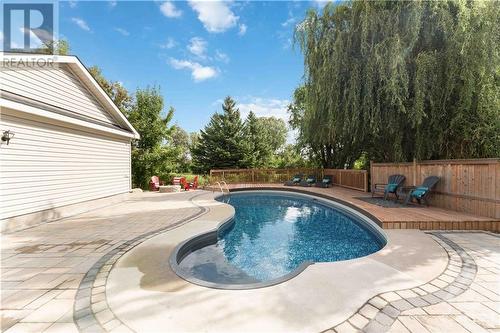 31 Fencerow Way, Ottawa, ON - Outdoor With In Ground Pool