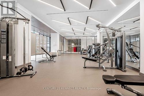 1013 - 34 Tubman Avenue W, Toronto, ON - Indoor Photo Showing Gym Room