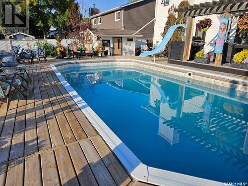219 Flavelle Crescent, Saskatoon, SK - Outdoor With In Ground Pool
