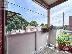 Upstairs unit - balcony - 