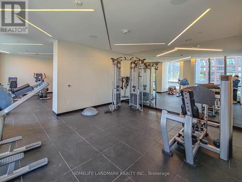 5001 - 395 Bloor Street E, Toronto, ON - Indoor Photo Showing Gym Room