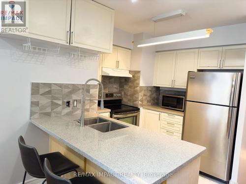 620 - 96 Strachan Avenue, Toronto, ON - Indoor Photo Showing Kitchen With Double Sink With Upgraded Kitchen
