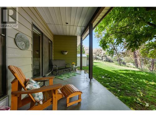 3575 Valleyview Road, Penticton, BC - Outdoor With Deck Patio Veranda With Exterior