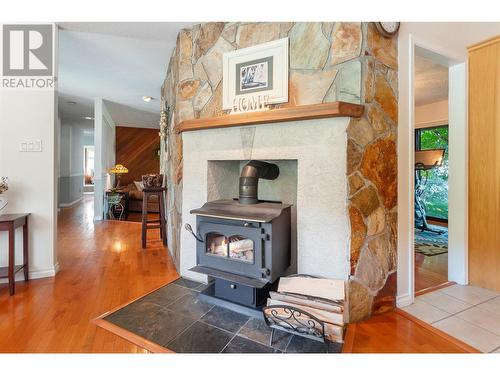 3575 Valleyview Road, Penticton, BC - Indoor With Fireplace