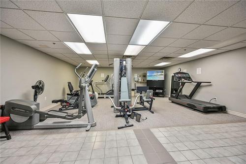 Workout Room - 1237 North Shore Boulevard E|Unit #201, Burlington, ON - Indoor Photo Showing Gym Room