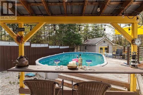 118 Woodland Crescent, Sauble Beach, ON - Outdoor With Above Ground Pool