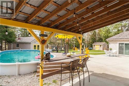 118 Woodland Crescent, Sauble Beach, ON - Outdoor With Above Ground Pool With Exterior